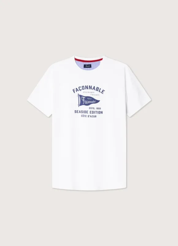 regular fit flag t-shirt
