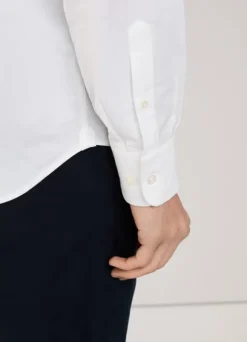 regular fit front pocket oxford shirt