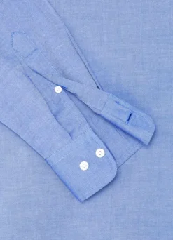 regular fit front pocket oxford shirt