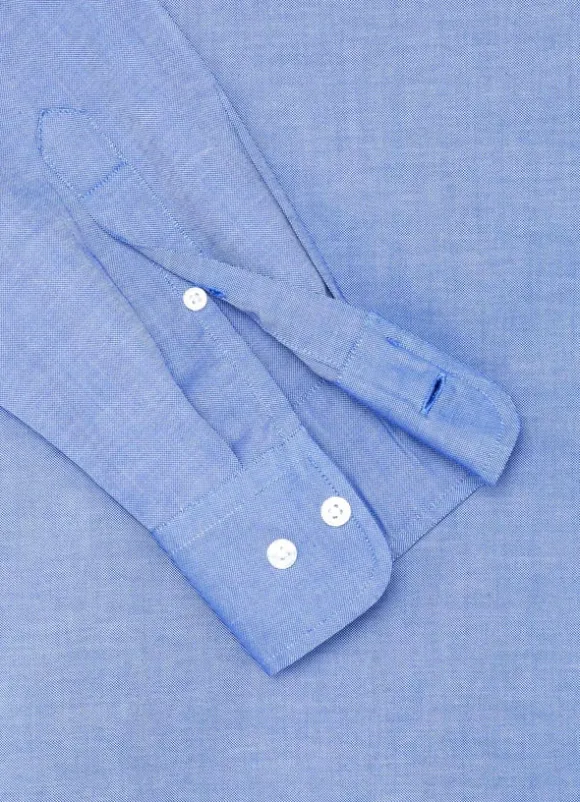 regular fit front pocket oxford shirt