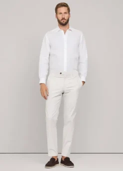 regular fit linen shirt