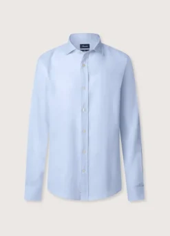 regular fit linen shirt