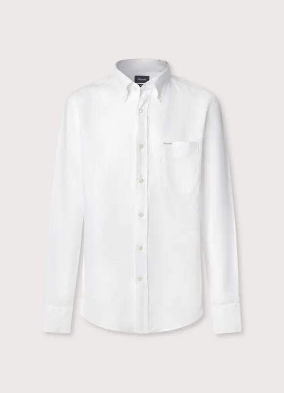 regular fit linen shirt