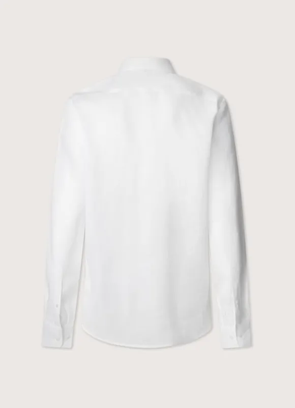 regular fit linen shirt
