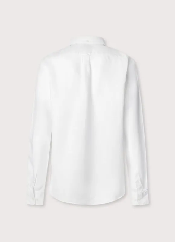 regular fit linen shirt