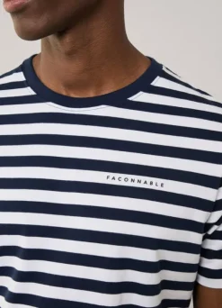 regular fit nautical striped t-shirt