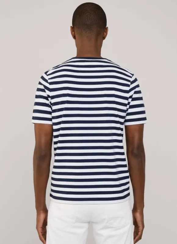 regular fit nautical striped t-shirt