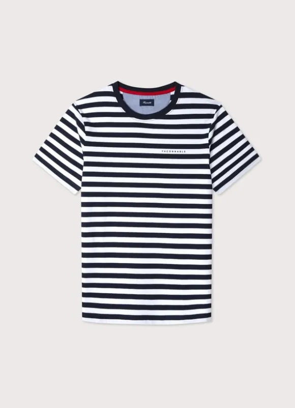 regular fit nautical striped t-shirt