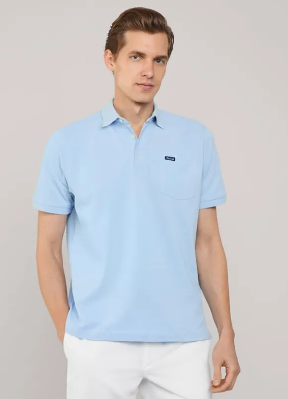 regular fit pima polo