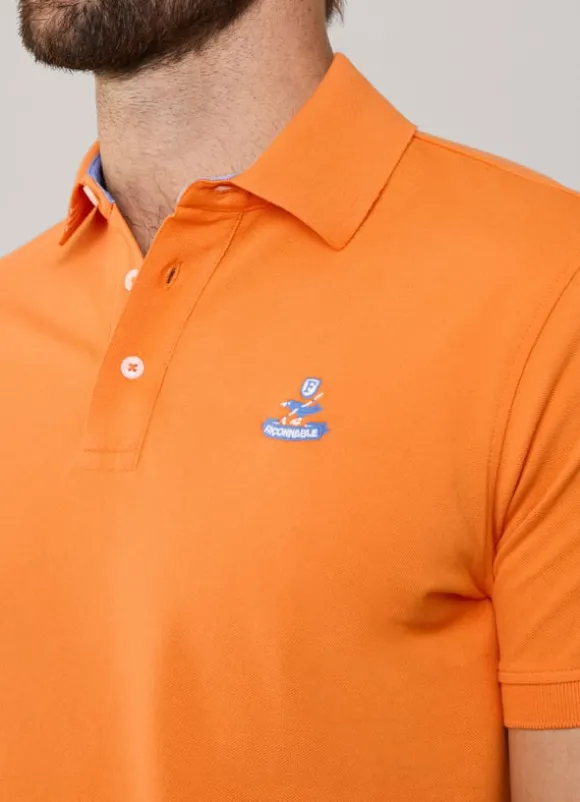 regular fit pima polo