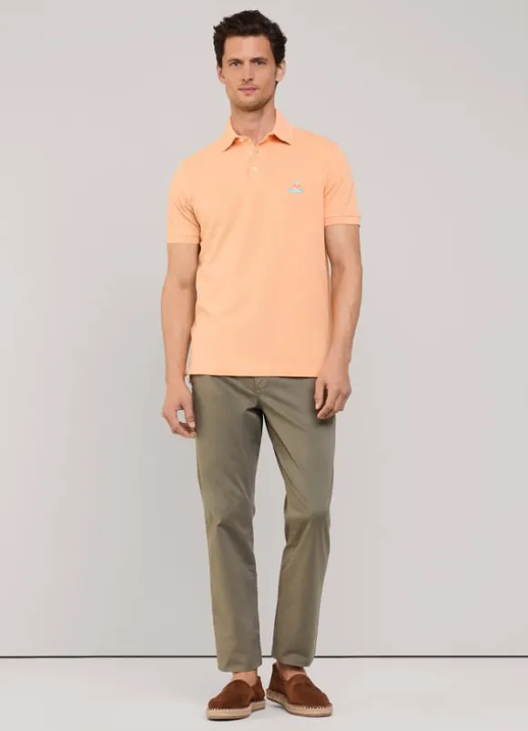 regular fit pima polo
