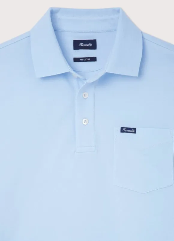 regular fit pima polo