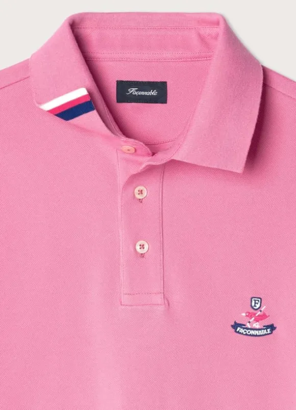 regular fit pima polo