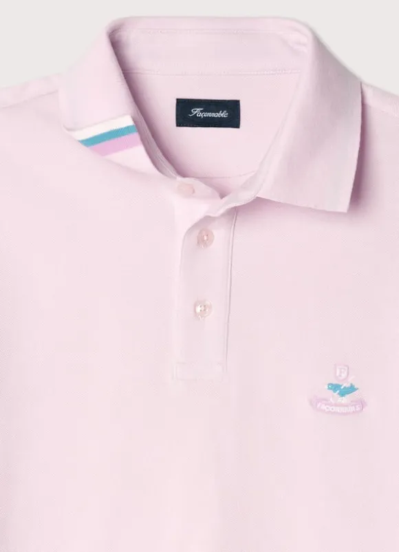 regular fit pima polo