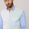 regular fit pinpoint shirt