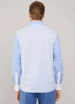 regular fit pinpoint shirt