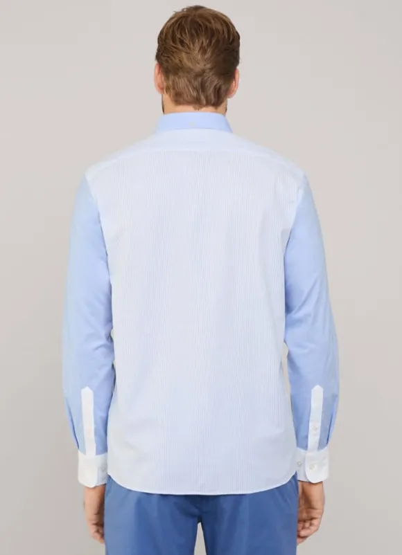 regular fit pinpoint shirt