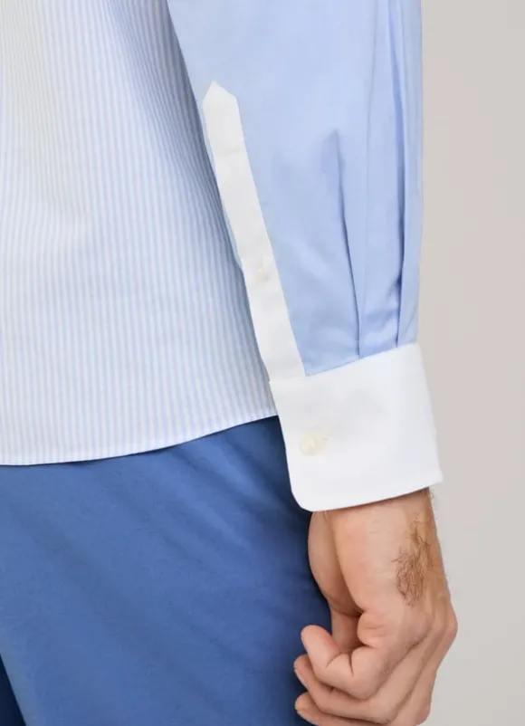 regular fit pinpoint shirt