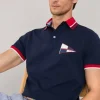 regular fit pique polo