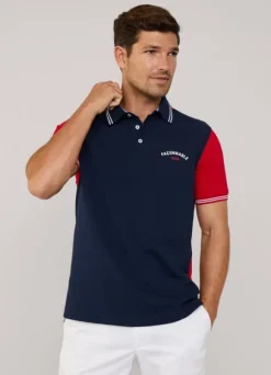 regular fit pique polo