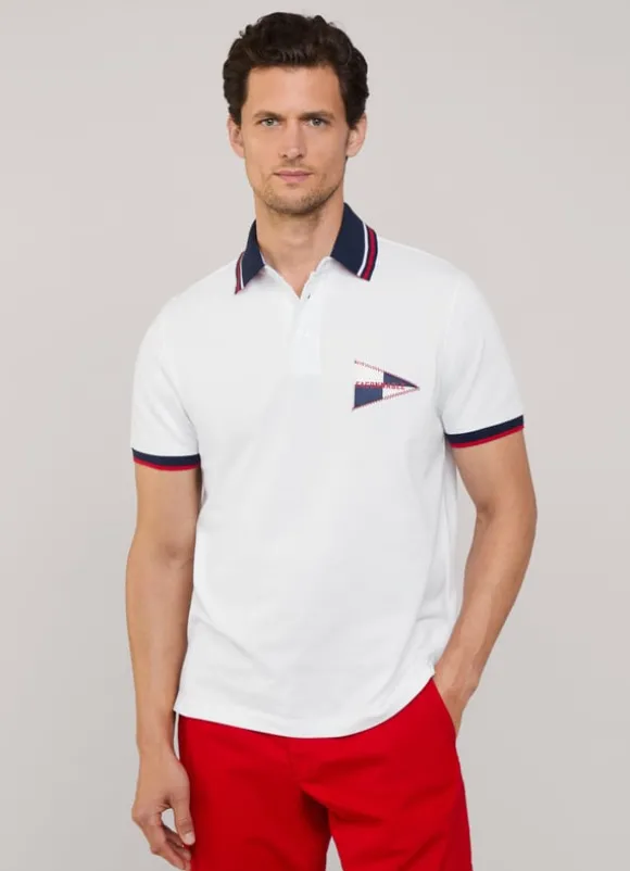 regular fit pique polo