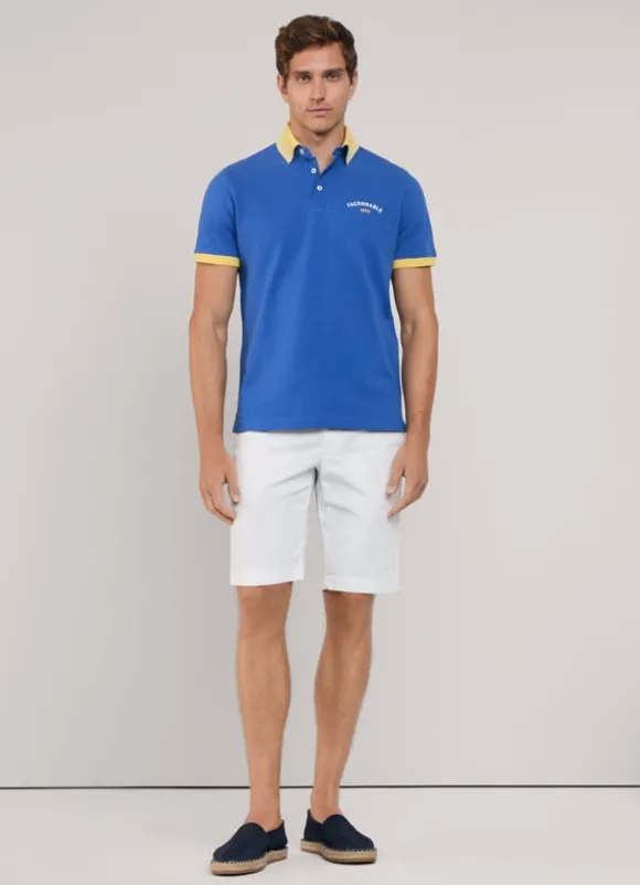 regular fit pique polo