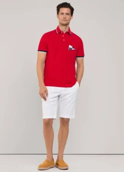 regular fit pique polo