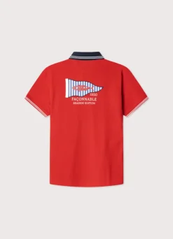 regular fit pique polo