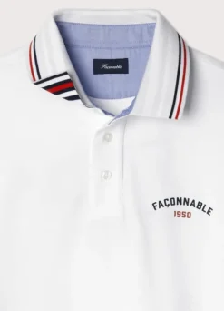 regular fit pique polo