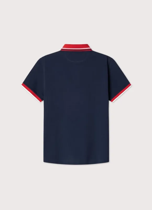 regular fit pique polo