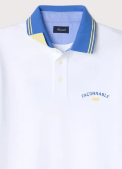 regular fit pique polo