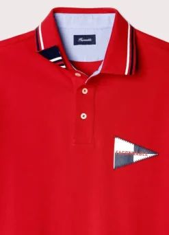 regular fit pique polo