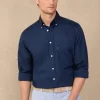 regular fit poplin shirt