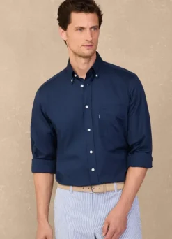 regular fit poplin shirt