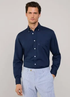 regular fit poplin shirt