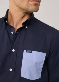 regular fit poplin shirt