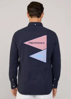regular fit poplin shirt