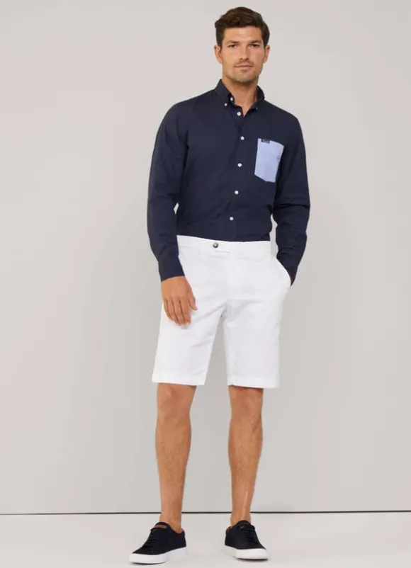 regular fit poplin shirt