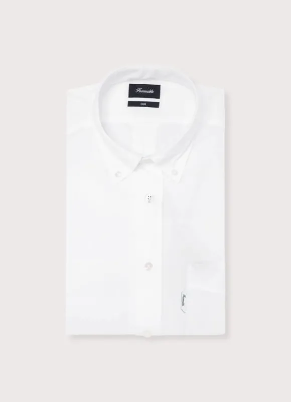 regular fit poplin shirt