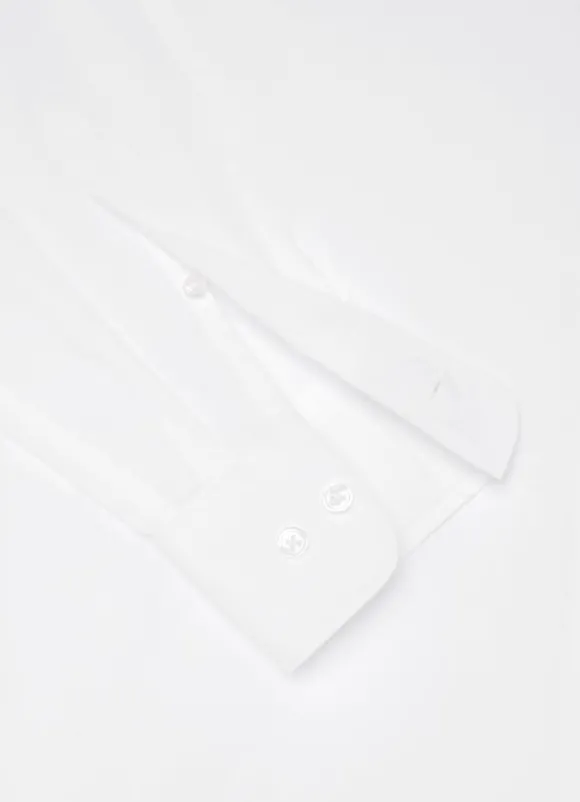regular fit poplin shirt