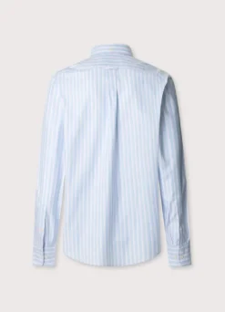 regular fit regimental striped oxford shirt