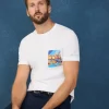 regular fit saint tropez t-shirt