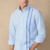 regular fit side tape fil a fil shirt
