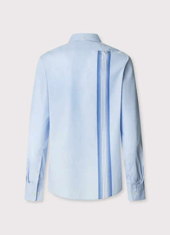 regular fit side tape fil a fil shirt