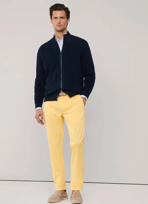 regular fit stretch chinos