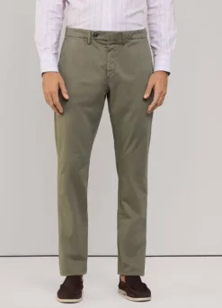 regular fit stretch chinos