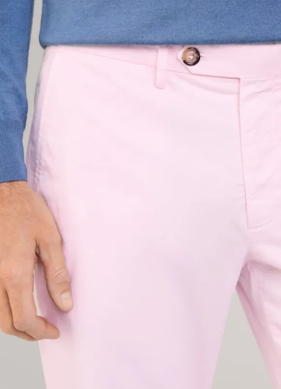 regular fit stretch chinos