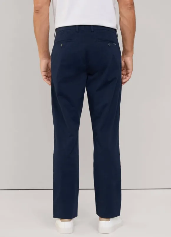 regular fit stretch chinos