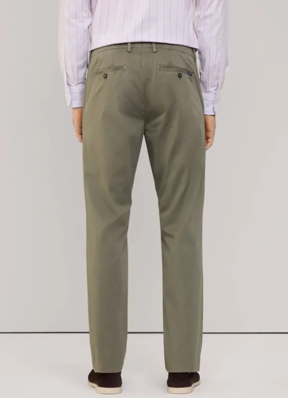 regular fit stretch chinos