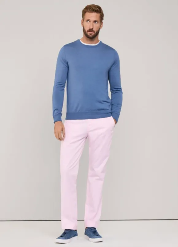 regular fit stretch chinos